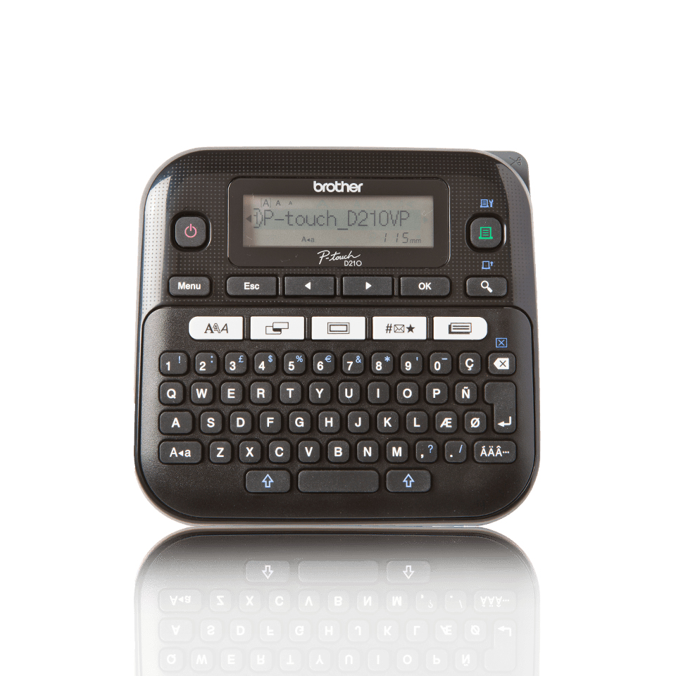 Pt-d210vp - Label Printer - Thermal Transfer - 12mm - Azerty