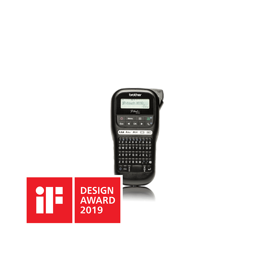 Pt-h110 - Label Printer - Thermal Transfer - 12mm - Qwerty