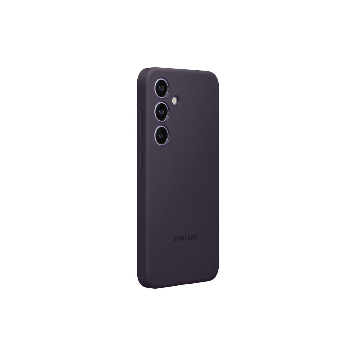 Silicone Cover - For Galaxy S24 - Dark Violet