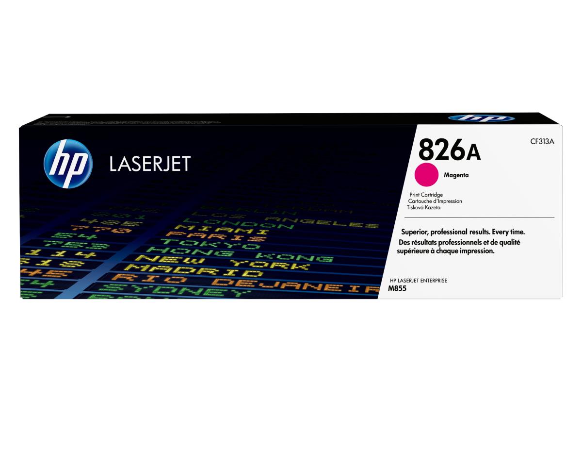HP Toner Cartridge - No 826A - 31.5k Pages - Magenta
