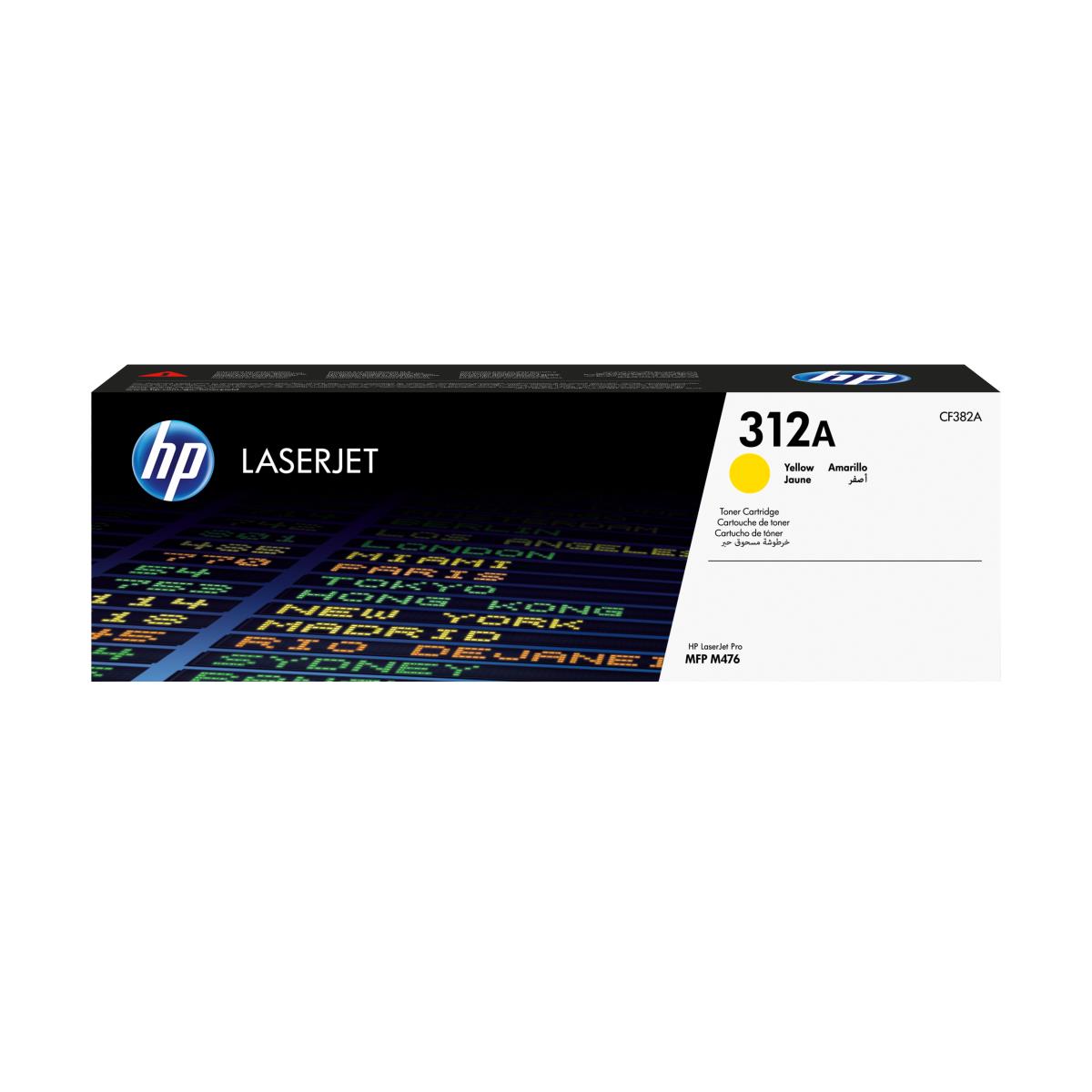 HP Toner Cartridge - No 312a - 2.7k Pages - Yellow