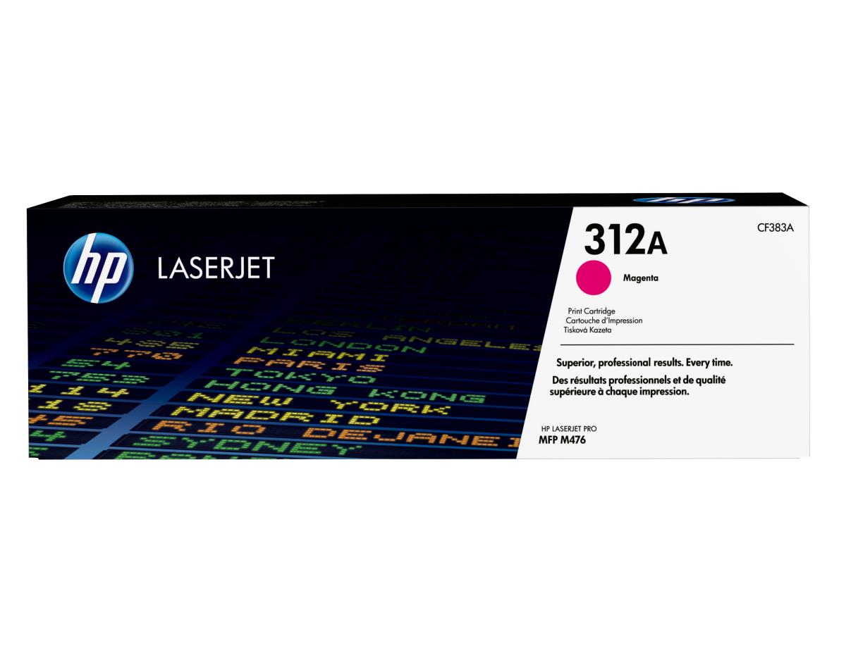 HP Toner Cartridge - NO 312A - 2.7k Pages - Magenta