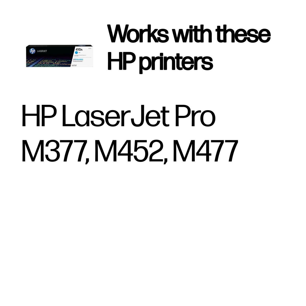 HP Toner Cartridge - No 410A - 2.3k Pages - Cyan