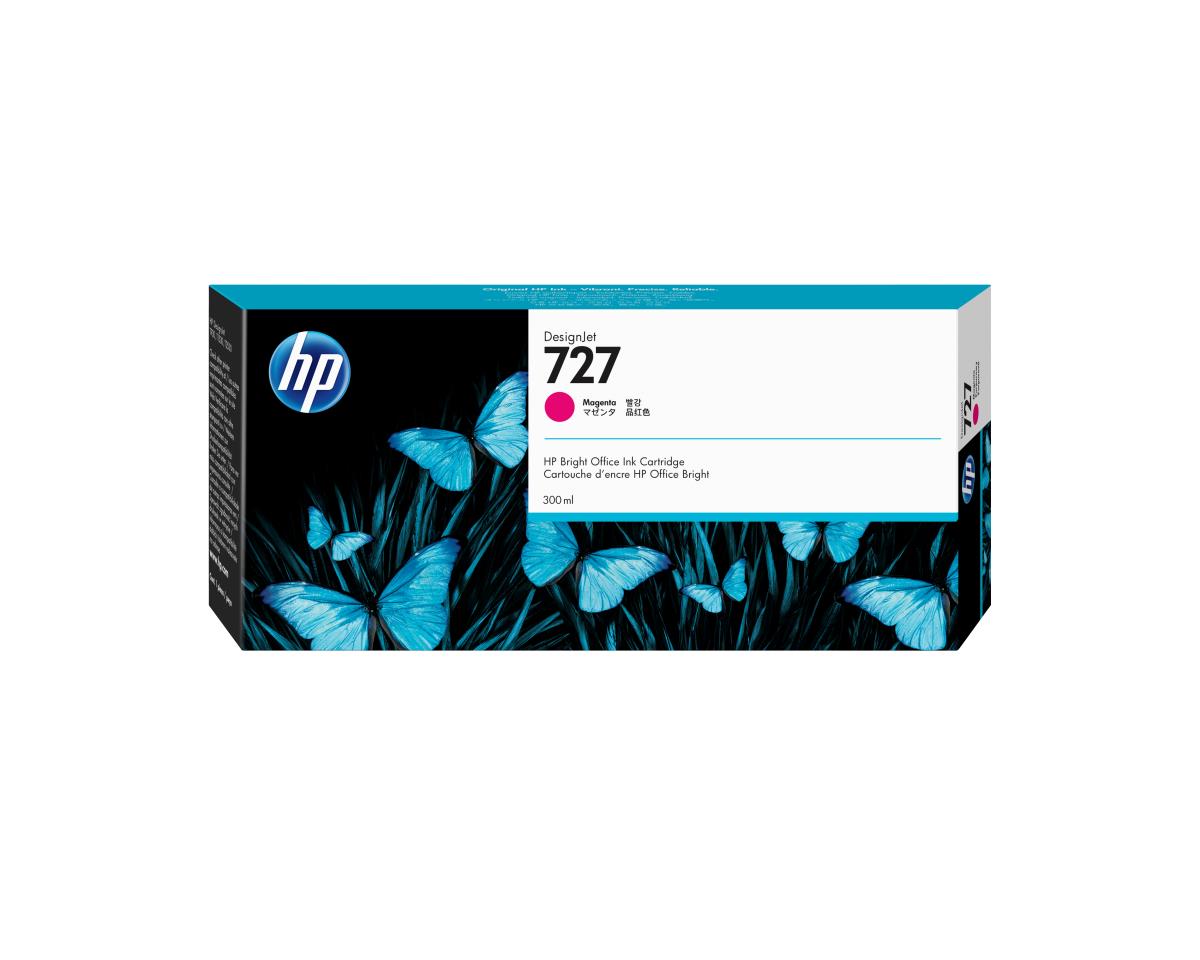 HP Ink Cartridge - No 727 - 300ml - Magenta