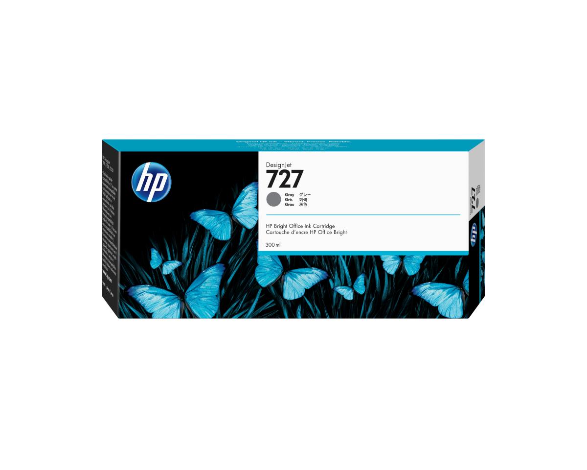 HP Ink Cartridge - No 727 - 300ml - Photo Grey