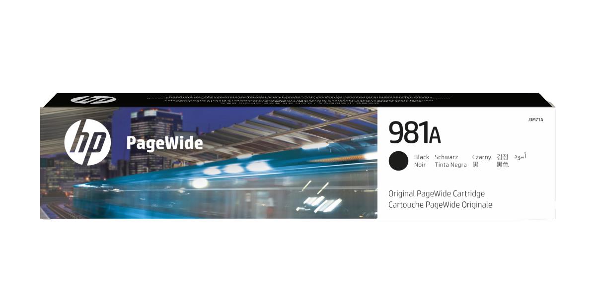 HP Ink Cartridge - No 981A - Original PageWide - 6k Pages - Black