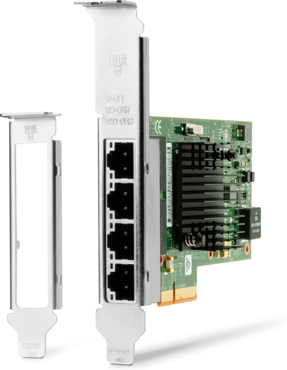 HP Intel Ethernet i350-T4 4-Port 1GB Network Card