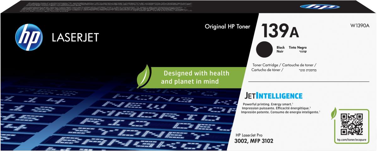 HP Toner Cartridge - No 139A - 1.5k Pages Black