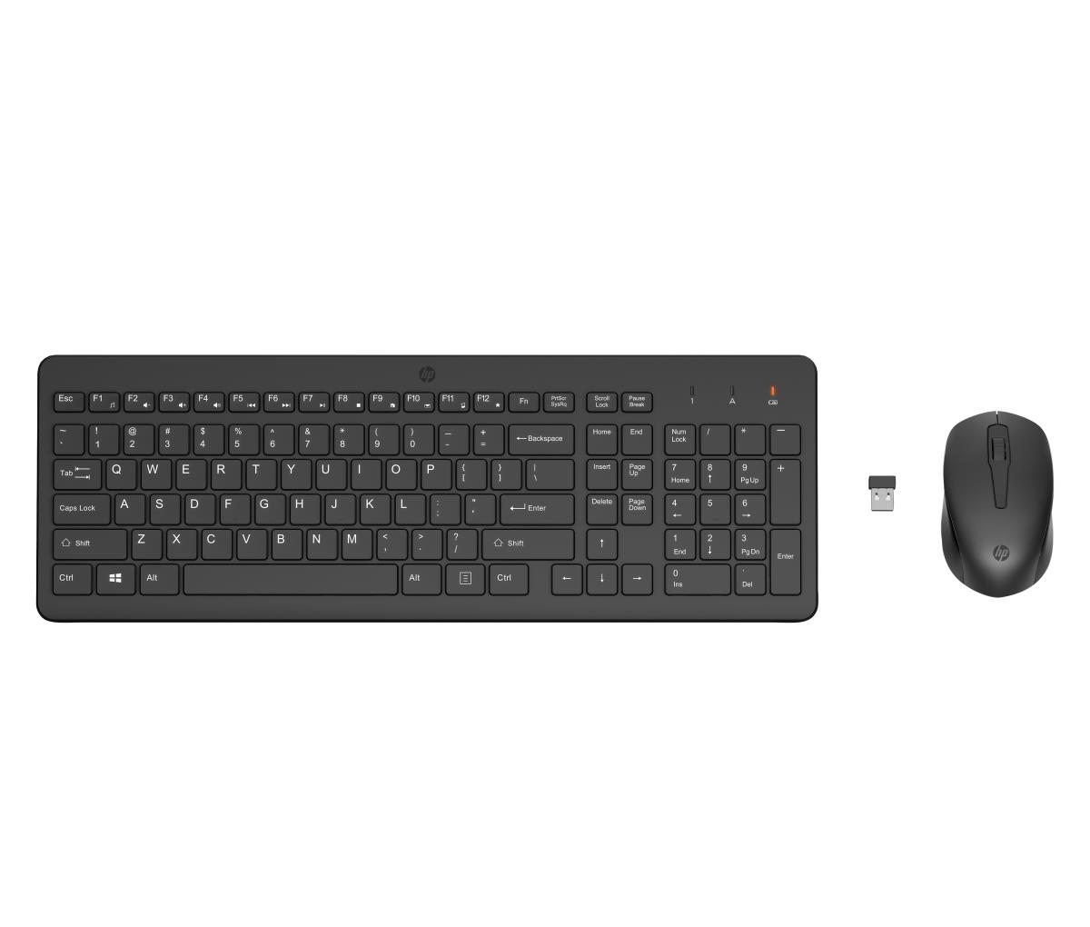 HP Wireless Keyboard and Mouse 330 - Azerty Belgian
