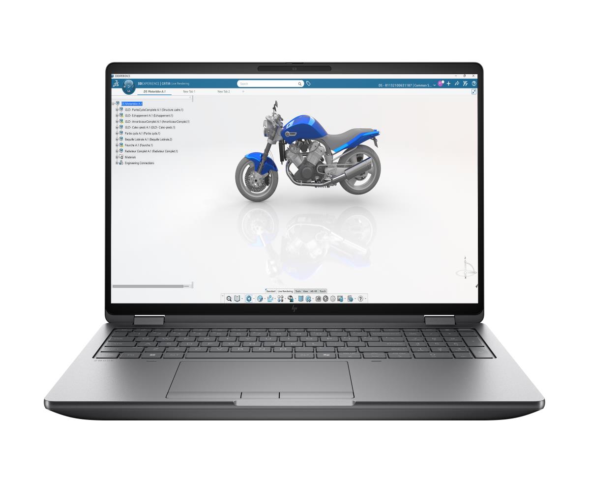 HP ZBook Fury G1i - 16in - Core Ultra 7 265HX - 32GB RAM - 1TB SSD - RTX Pro 2000 8GB - Win11 Pro - Azerty Belgian