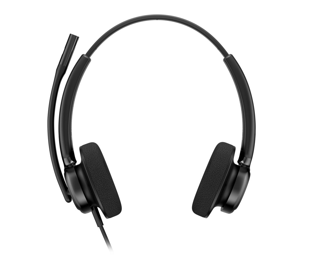 HP Poly Mission 425 Classic Wired Headset - Stereo - USB-C/A