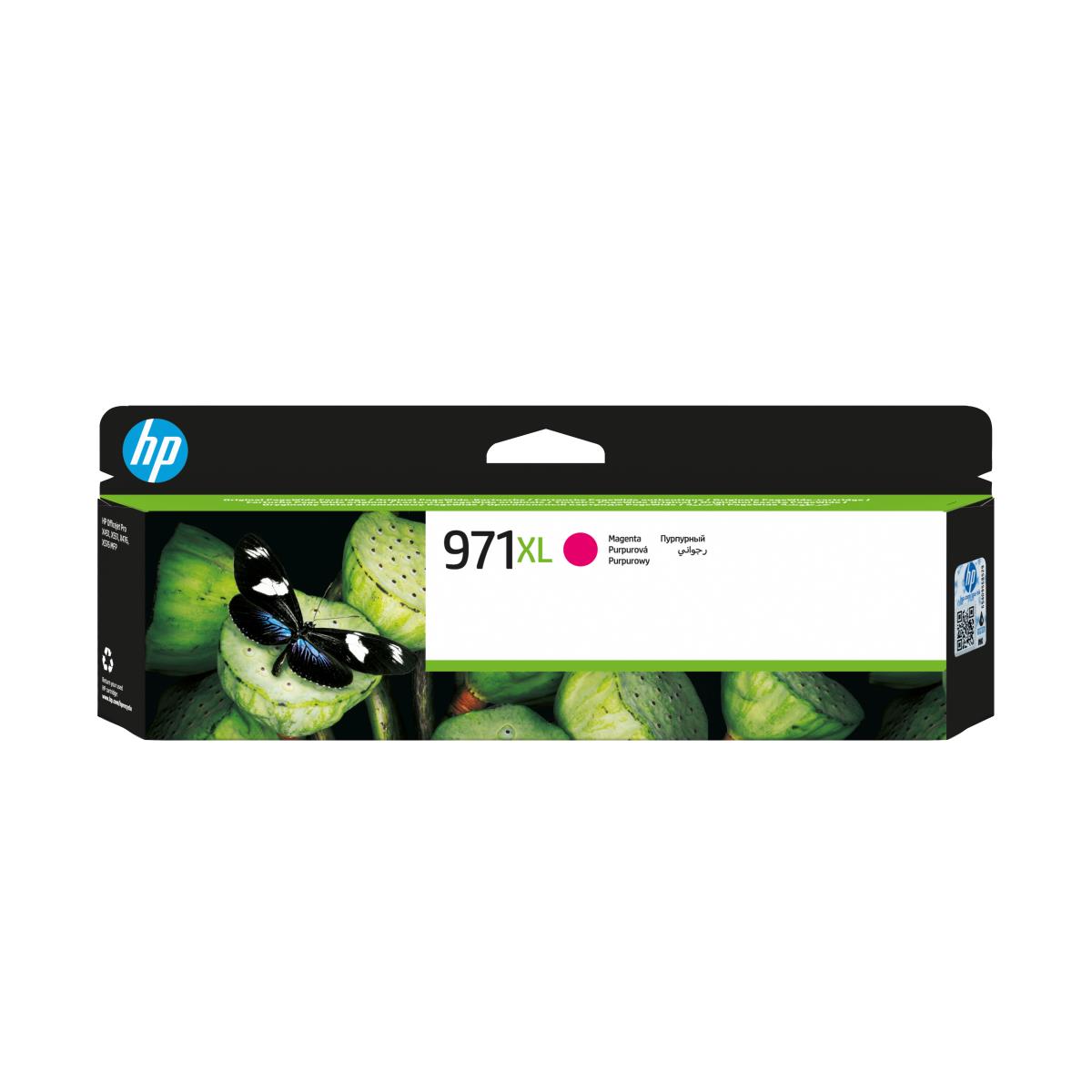 HP Ink Cartridge - No 971xl - 6.6k Pages - Magenta