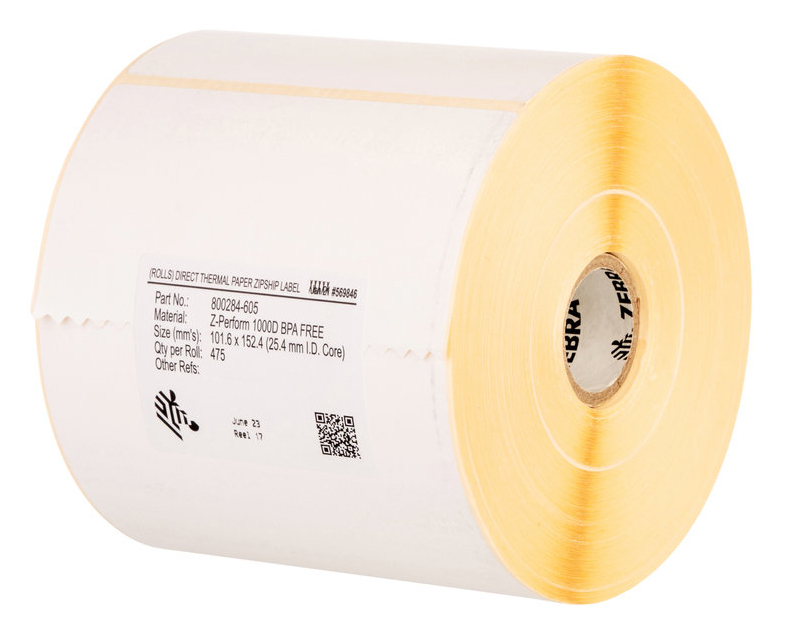 Z-perform 1000t Thermal Transfer 102x76mm 930 / Roll Box Of 12