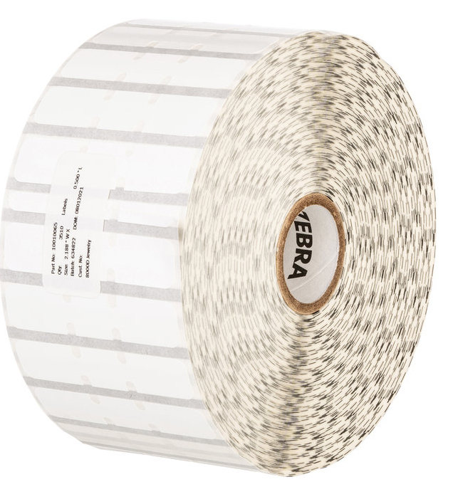 8000d Jewelry Labels (width: 2.20 Inch Length: 0.50 Inch Butterfly With Flaps 4400 Per Roll