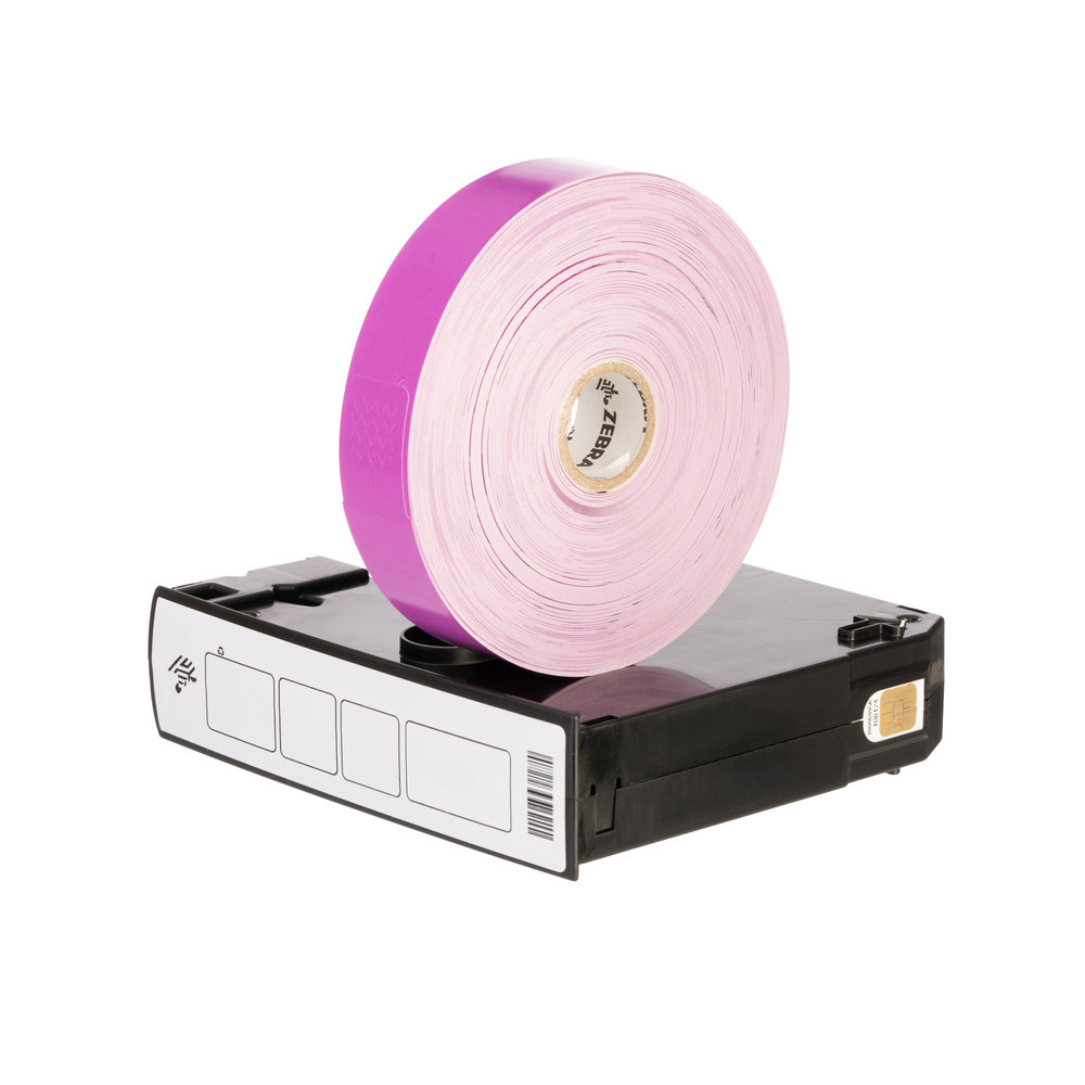 Z-band Fun Wristband 25x254mm 350 Band/cartr Purple Box Of 6