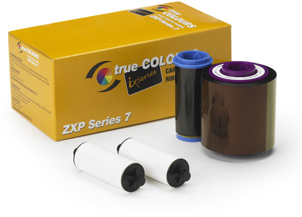 Zxp7 Color Ribbon Ymcko 250 Images Per Roll