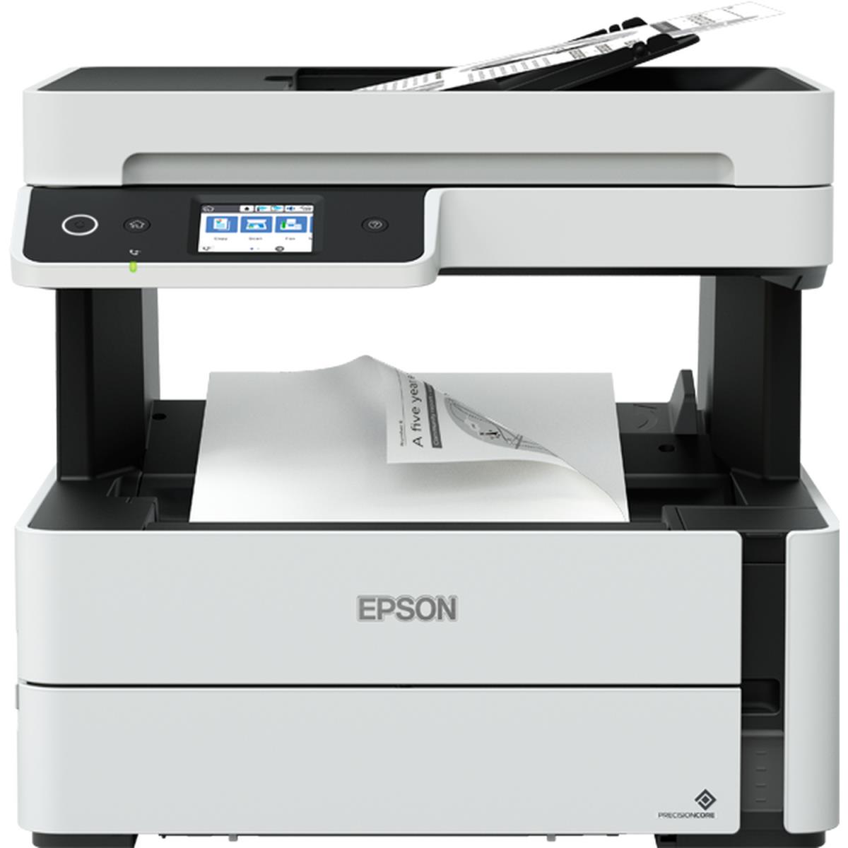 EcoTank Et-m3180 - Mono Multifunction Printer - Inkjet - A4 - USB / Ethernet / Wi-Fi