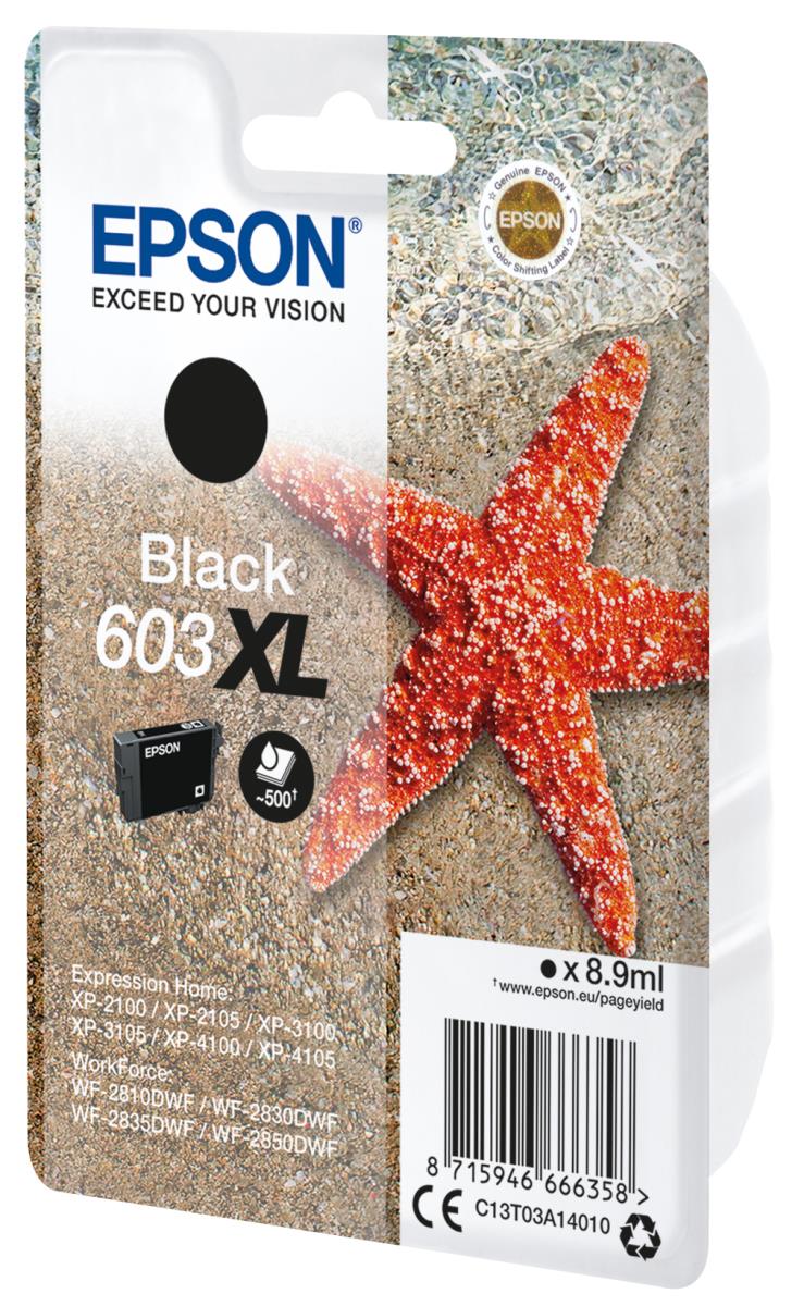 Ink Cartridge - 603xl - 8.9ml  - Black