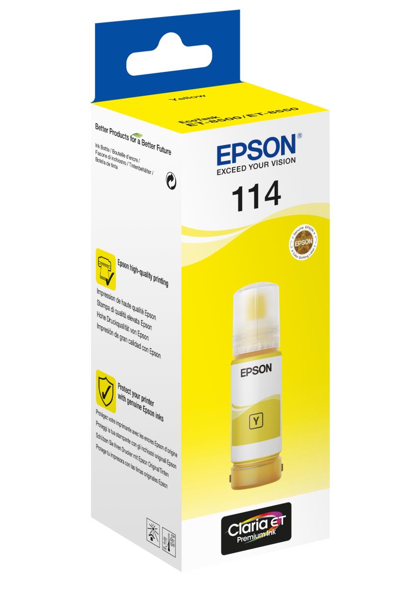 Ink Bottle - 114 Ecotank - Yellow