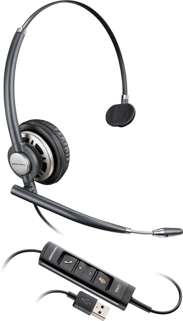 HP Headset EncorePro Hw715 - Mono - USB