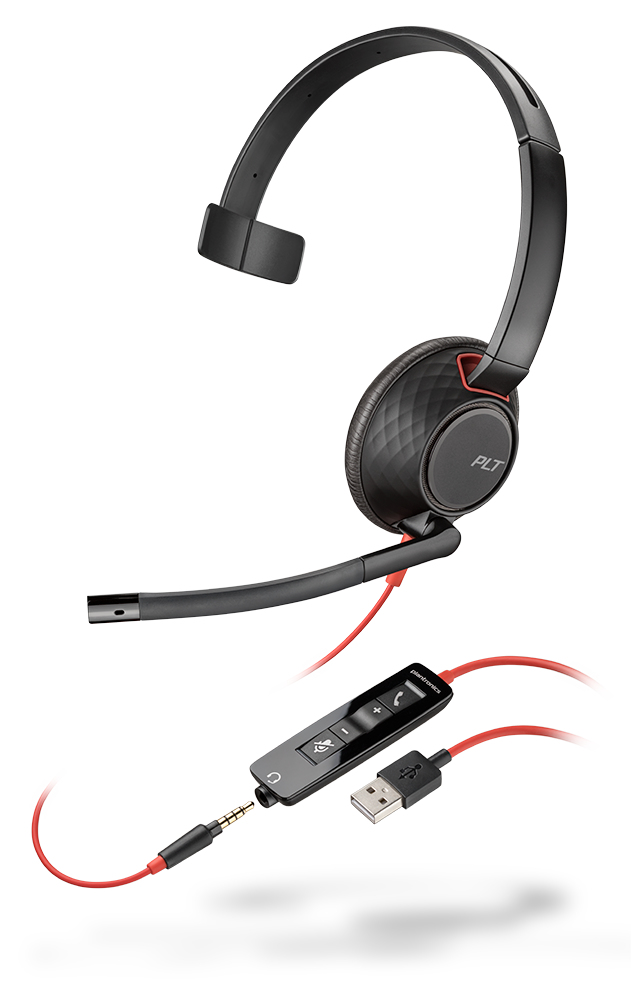 HP Headset Blackwire 5210 - Monaural  - USB-a / 3.5mm