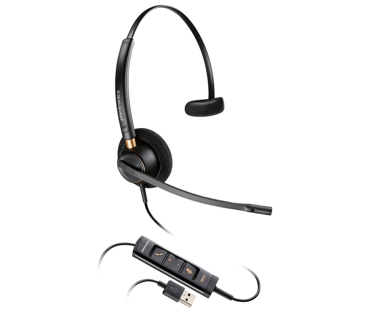 HP Headset EncorePro 515 Microsoft - Monaural - USB-a/-c