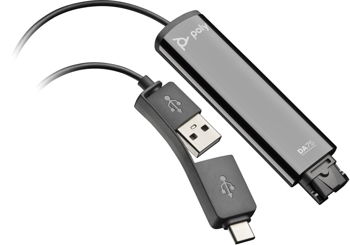 HP Da75 USB To QD Smart Digital Headset Adaptor