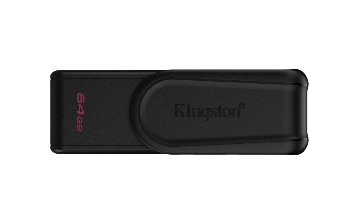 Datatraveler Exodia S - 64GB USB Stick - USB 3.2 - Black / Black