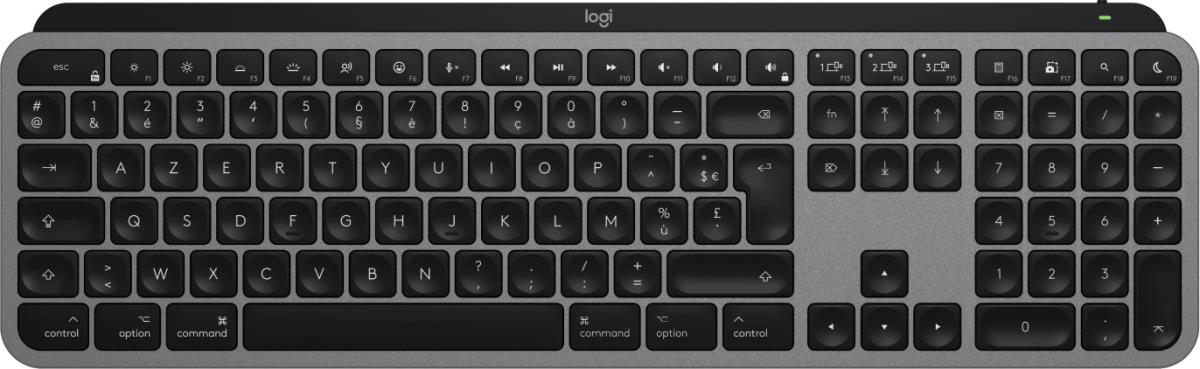 Mx Keys S for Mac - Black - Azerty Fr