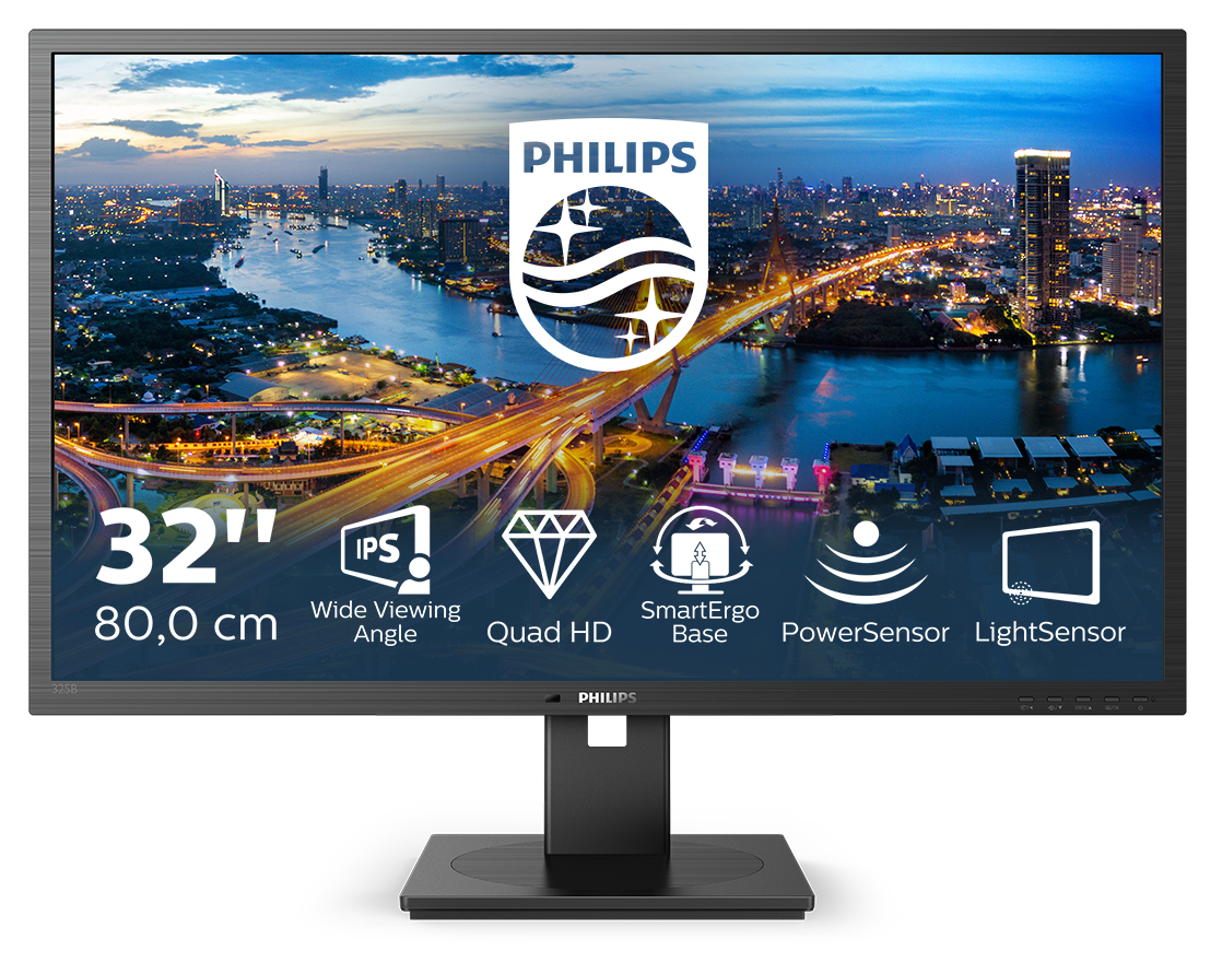 Desktop Monitor - 325b1l - 32in - 2560 X 1440 - Uhd