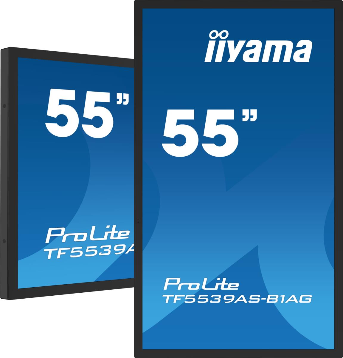 Large Format Display - Prolite TF5039AS-B1AG - 55in Touch - 3840x2160 (UHD) - Black