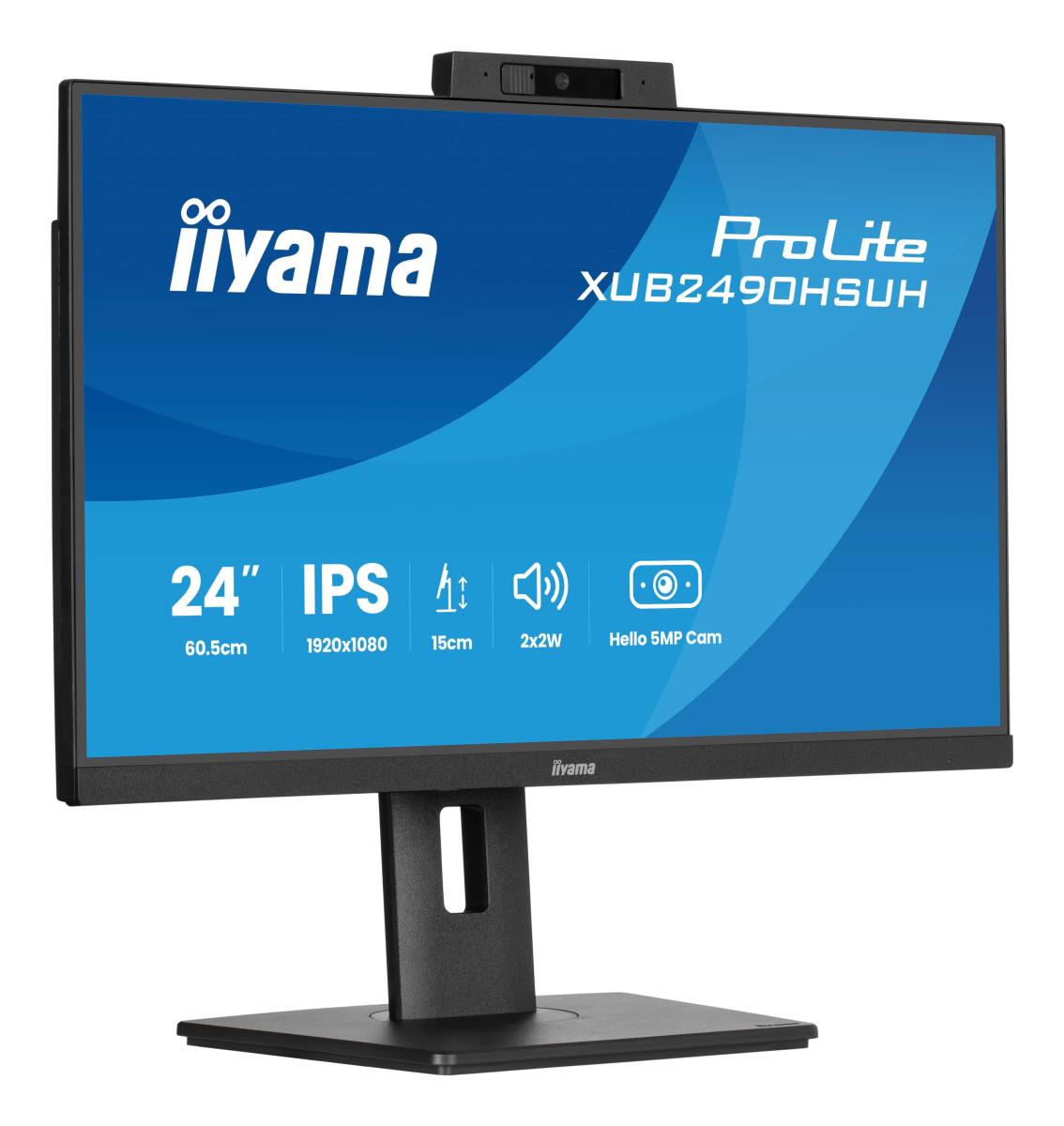 Desktop Monitor - ProLite XUB2490HSUH-B2 - 24in - 1920x1080 (FHD) - Black
