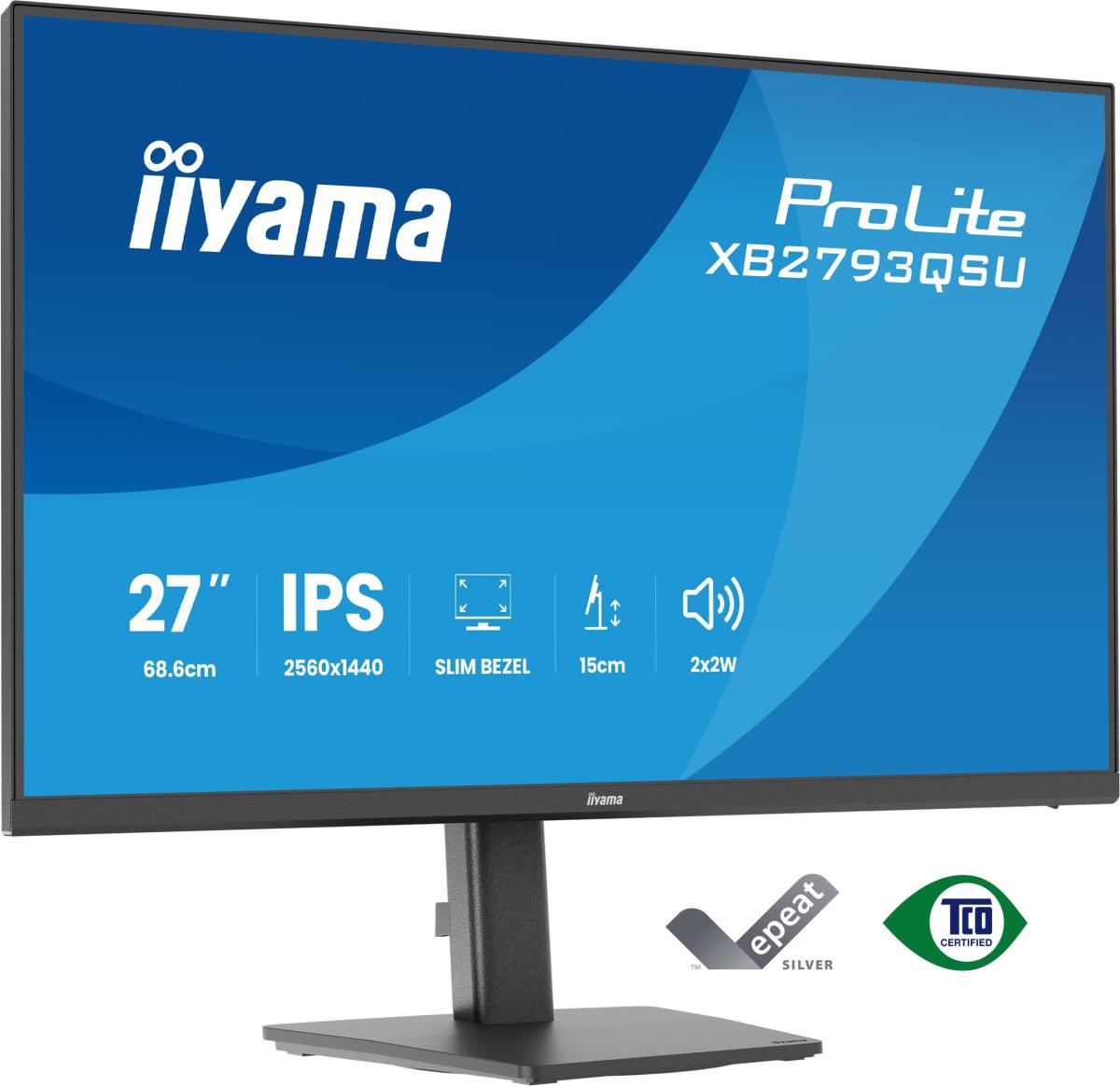 Desktop Monitor - ProLite XB2793QSU-B1 - 27in - 2560x1440 (QHD) - Black