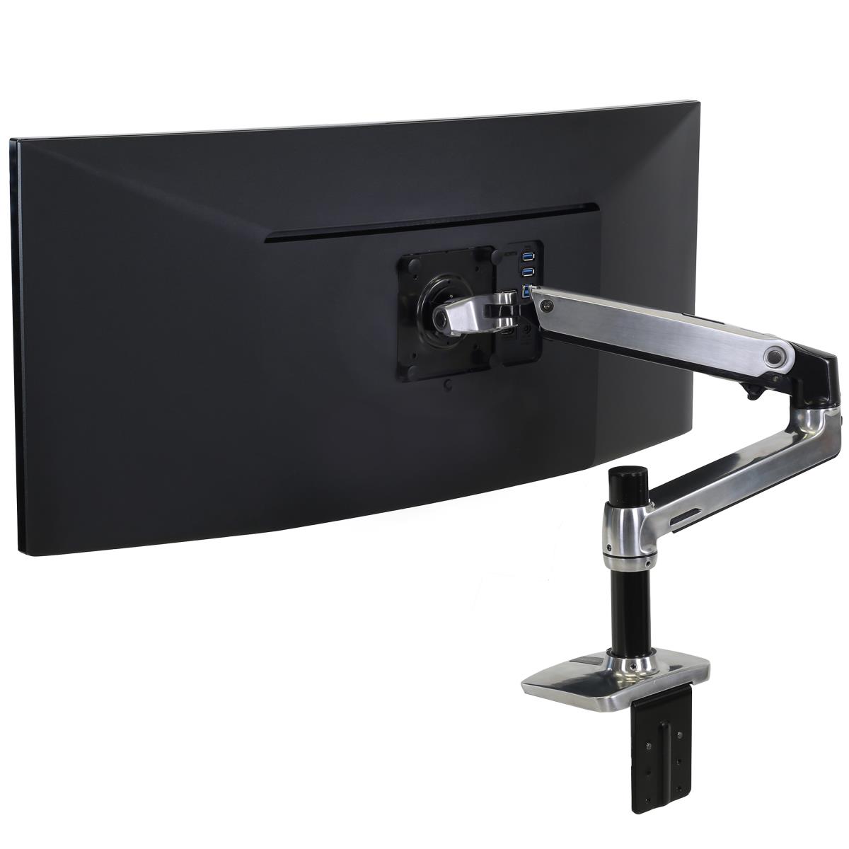Monitor Mount - LX Desk Monitor Arm - 1 monitor - Tilt/Pan/Rotate - up to 34in - Aluminium