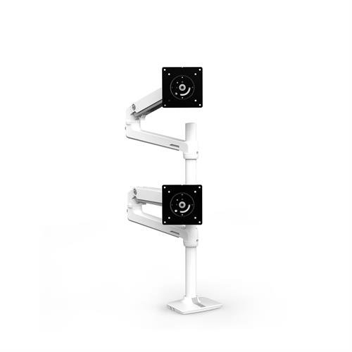 LX Dual Stacking Arm, Tall Pole (white)