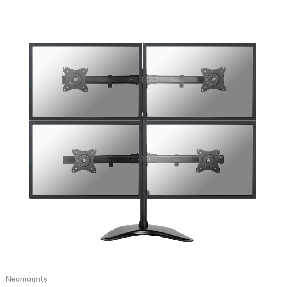 Monitor Mount - Desk - 1 Monitor - 10 To 27in - Black