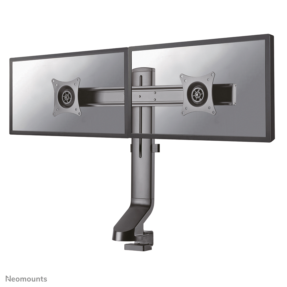 Monitor Mount - Desk - 2 monitor - Full Motion - 10-27in - Black