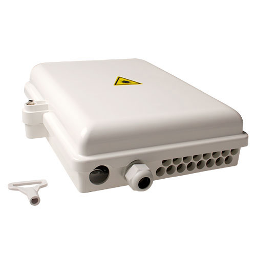 Fiber Mounting Box Without Adapters 16 Ports