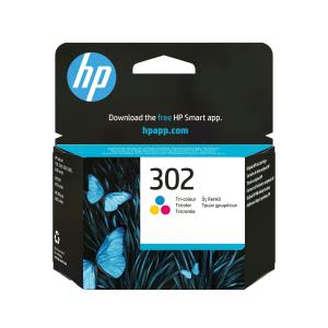 HP Ink Cartridge - NO 302 - Tri-color - Blister