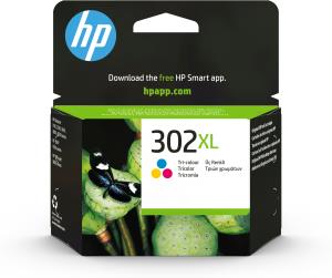 HP Ink Cartridge - No 302XL - 330 Pages - Tri-Color