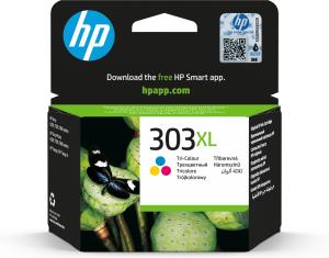 HP Ink Cartridge - No 303XL - High Yield - 415 Pages - Tri-color - Blister