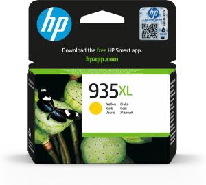 HP Ink Cartridge - No 935XL - 825 Pages - Yellow