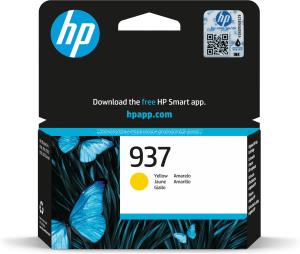 HP Ink Cartridge - No 937 - 800 Pages - Yellow