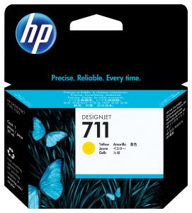 HP Ink Cartridge - No 711 - 29ml - Yellow