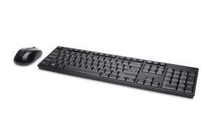Pro Fit Low-profile Wireless Desktop Set Black Azerty Belgian