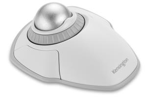 Orbit with Scroll Ring Wireless Trackball - White