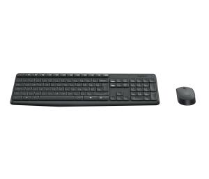Mk235 Wireless Keyboard / Mouse Grey Azerty Belgium