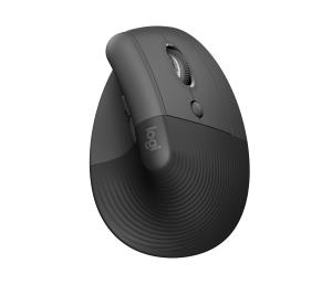 Lift Vertical Ergonomic Mouse - Right Handed - Wireless - Graphite Black