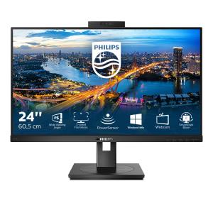 Desktop Monitor - 242b1h - 24in - 1920 X 1080 - W-led With Fullhd Popup Webcam Powersensor