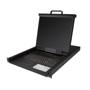 Rackmount KVM Console 8-port - Ps/2 & USB - 1u - 19in Display